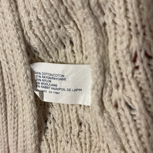 Gap cotton blend short sleeve open long cardigan  sweater - Picture 7 of 7